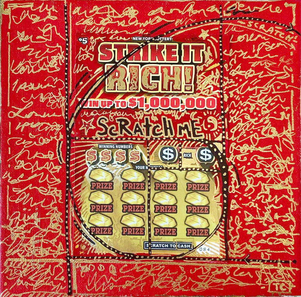 The Luck series (unscratched NY Lottery tickets) – Tonia Cowan The Luck series (unscratched NY Lottery tickets) – Tonia Cowan